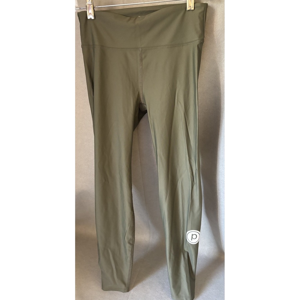 Heroine sport BODY LEGGING ARMY‎ Green M Activewear Yoga Running Athleisure EUC